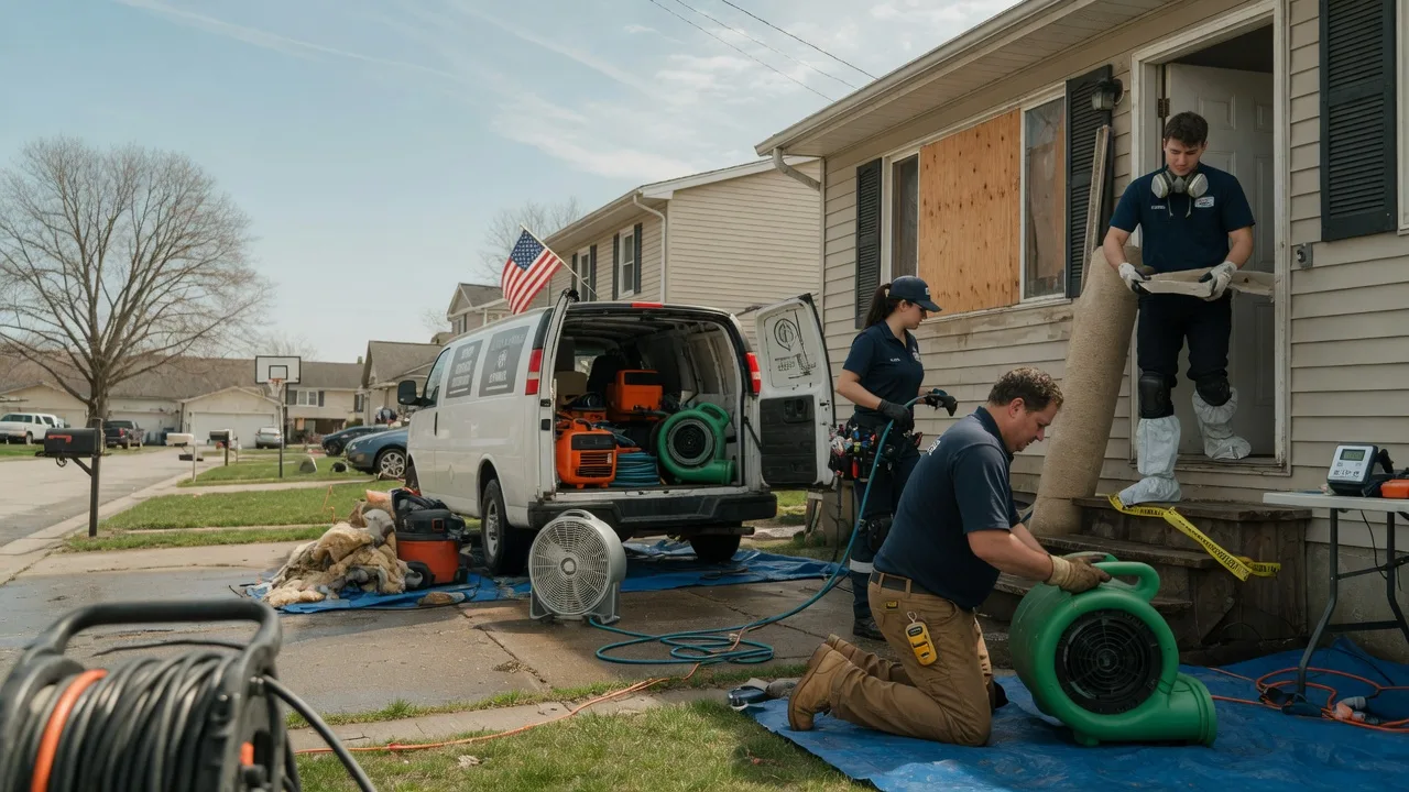 Water Damage Restoration in Mansfield, MA near me